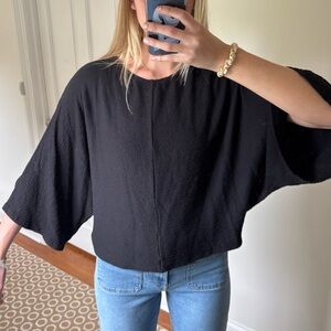 Elegant Black Women's Top